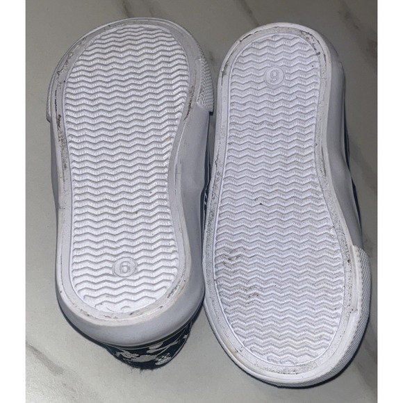 Tommy Bahama Toddler 6 Skeleton Bones Glow-in-the-Dark Halloween Shoes ‎ Canvas - Picture 10 of 11